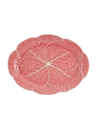 Bordallo Pinheiro Gran Platter Oval Cabba Rosa