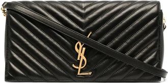 Saint Laurent Kate 99 Quilted Shoulder Bag - female - Saint Laurent - Shoulder Bags - Black - ONE SIZE - Bags