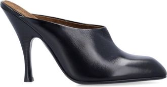 Khaite Zwarte Gesloten Teen Muilezel Schoenen - Dames - Muiltjes - Zwart - 40 EU - Su&egrave;de - Schoenen