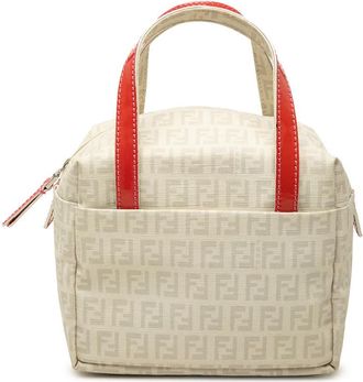 Fendi Pre-owned Fendi Mini Zucchino Spalmati Handbag Ladies RPE6XNMN2IO1AY57