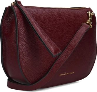 Smaak Silke Crossbody Tas - Dames - Tassen - Rood - Maat: ONE Size Zijde