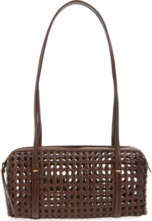 Madewell Brioche Mini Shoulder Bag in Cherry Wood at Nordstrom