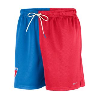Nike Mens WNBA 30th WNBA Flow Mesh Shorts in Blue | IO1378-435