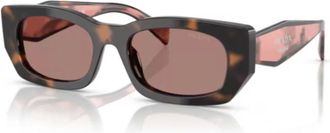 Prada Sunglasses, unisex, Brown, Size: ONE SIZE Stylish Black Sunglasses