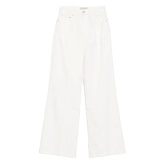 Officine G&eacute;n&eacute;rale Dames, Broeken, Beige, Maat: W26 Denim