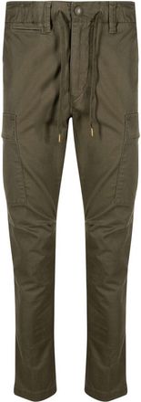 Polo Ralph Lauren slim-fit cargo cotton trousers - men - Cotton/Elastane - 30/32 - Green