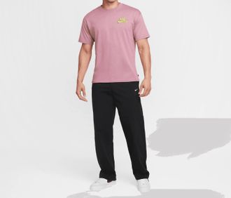 Nike Sb Spider Crewneck T-Shirt In Plum Dust