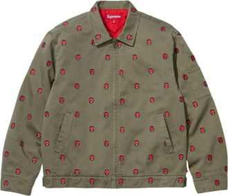SUPREME x Spitfire SS26 Work Jacket Green SUP-SS26-341-GRN