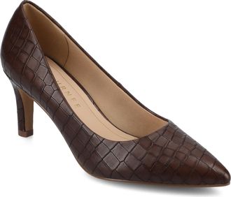 Journee Collection Women & apos;s Scylee Medium and Wide Width Pumps