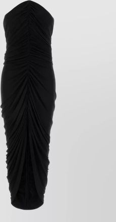 Alexander Wang black midi dress