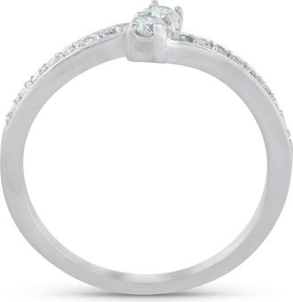 Pompeii3 1/4 Ct Two Stone Diamond Engagement Forever Us Ring White Gold Anniversary Band