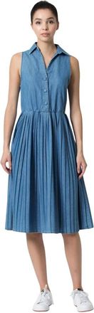 Kocca Milena L388 Denim - Dames - Casual kleedjes - Blauw - L - Denim - Kleedjes