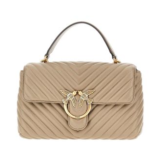 Pinko Bolso Classic Love Lady Puff - Bags - Mujer - Beige - ONE SIZE