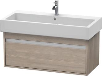 Duravit Duravit Ketho Mueble Lavabo De Pared 6688, 1 Extra&iacute;ble, 950mm, Para Vero, Color (frente/cuerpo): Decoraci&oacute;n Pino Plata - Kt668803131