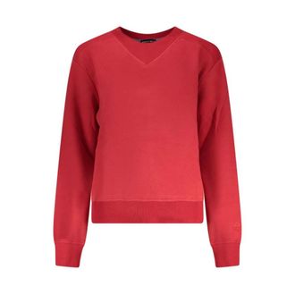 North Sails Dames, Sweatshirts & Hoodies, Rood, Maat: XS Katoen