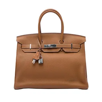 Herm&egrave;s Pre-owned Hermes Togo Birkin Retourne 35 Ladies SCOMHUJ8071PDTMW