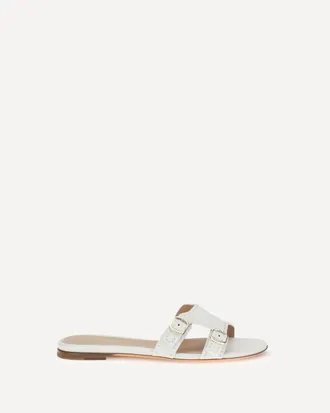 Santoni Low leather Sandals Female 36.5