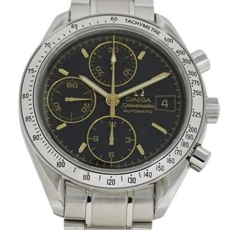 Omega Pre-owned Vintage Polshorloge - Heren - Pre-owned - Zwart - Maat: ONE Size