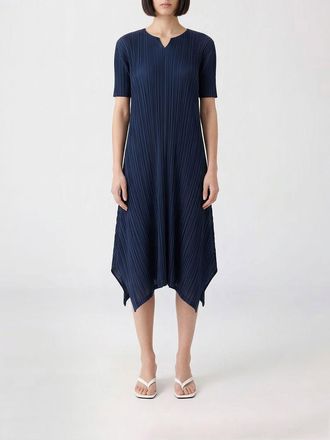 Pleats Please Issey Miyake Abito asimmetrico Pleats Please Issey Miyake in cr&ecirc;pe pliss&egrave;