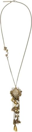 Dries Van Noten Collana con ciondolo intricato - - Accessories - Donna - Giallo - ONE SIZE