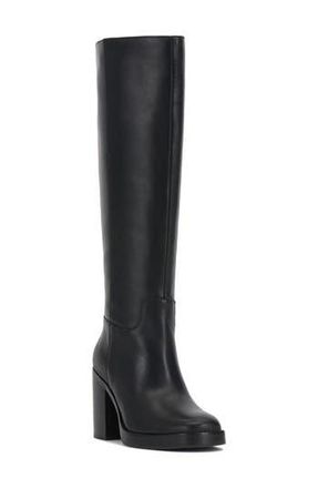 Vince Camuto Gibi Knee High Boot in Black Black at Nordstrom Rack, Size 6.5 Ext Calf