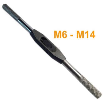 Trade Shop Trade Shop - Chiave Giramaschio A Barra Regolabili Per Filiera Raccordi In Lega M6-m14