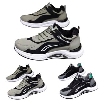 Generic Slip On Walking Shoes for Men Orthotic Sneakers Casual Lightweight Comfortable Athletic Gym Sneakers Outdoor Non Slip Running Hiking Shoes with Arch S