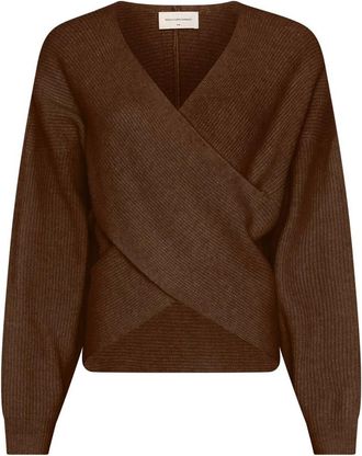 Moss Copenhagen Dames, Truien, Bruin, Maat: S/M