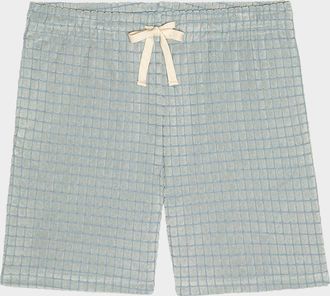 Rails Nova Drawstring Cotton-Blend Shorts