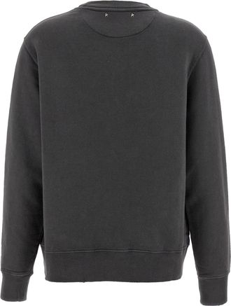 Golden Goose Crystal-Embellished Sweatshirt - Charcoal