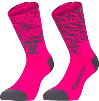 Dynafit Run Wild Crew Laufsocken - Unisex | rosa