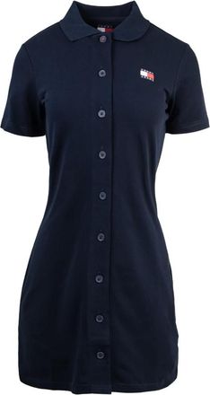 Tommy Hilfiger Kleedjes, Dames, Blauw, XL, Short Kleedjes