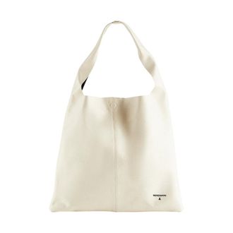 Patrizia Pepe Soft Sacca Shoulder Bag - female - Patrizia Pepe - Shoulder Bags - White - ONE SIZE - Bags