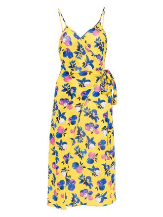 Coperni Floral Print Midi Dress