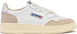 Autry Sneakers, female, White, 5 UK, Medalist Low Leather and Suede Sneaker