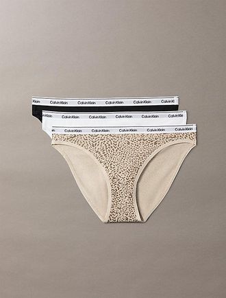 Calvin Klein 3 Pack Slips Icon Logo