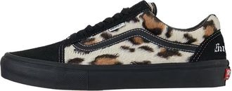 Vans Old Skool x Supreme Shoes Black White Brown VN0A5FCBBM8