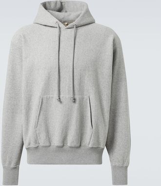 Auralee Felpa in jersey di cotone con cappuccio