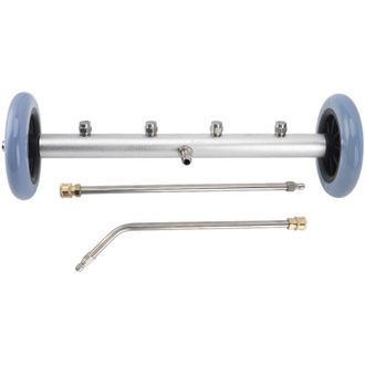 OEM Limpiador De Bajos De Alta Presi&oacute;n De 16 Pulgadas Y 4000 Psi Con Cepillo De Agua Para Lavado De Autos Con Varilla De Extensi&oacute;n Para Camiones, Suv Y Re
