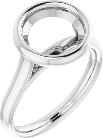 Pompeii3 Charlotte Solitaire Bezel Ring Setting