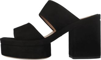 Chlo&eacute; Odina Su&egrave;de Mules - Dames - Muiltjes - Zwart - 36 EU - Su&egrave;de - Schoenen