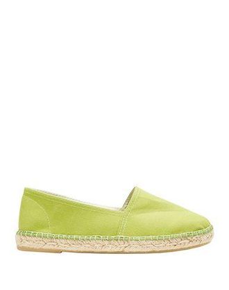 8 by YOOX ORGANIC COTTON ROUND TOE ESPADRILLES