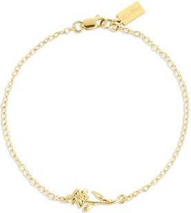 Set & Stones Elsie Birth Flower Bracelet in Gold /March at Nordstrom