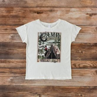 Tasha Polizzi Camp T-Shirt In Ivory