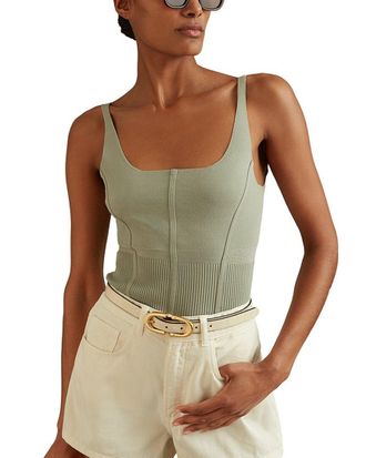 Reiss Verity Knit Top