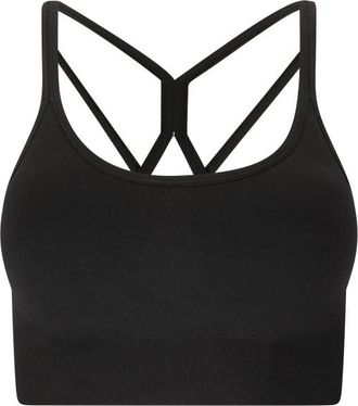 ENDURANCE Foan V4 Seamless Bra Sport-BH f&uuml;r Damen | schwarz