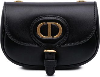Dior Borsa a tracolla Micro Bobby in pelle 2021-2025 - Nero