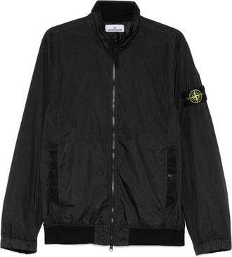 Stone Island Compass-badge jacket - men - Polyamide/Polyamide/Polyurethane Resin - XXXL - Black