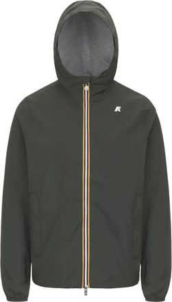 K-Way Giacca a vento con ricamo - Verde