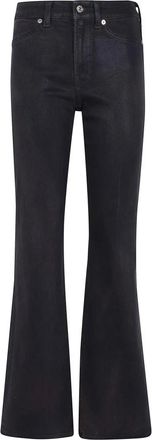 7 For All Mankind High-Waisted Flare Jeans - Dames - Flared Jeans - Zwart - W29 - Katoen - Jeans